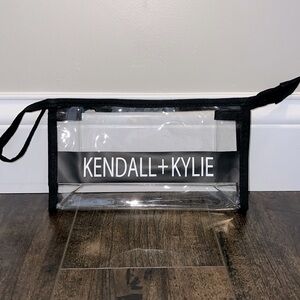 NEW Kendall + Kylie Clear Makeup Bag